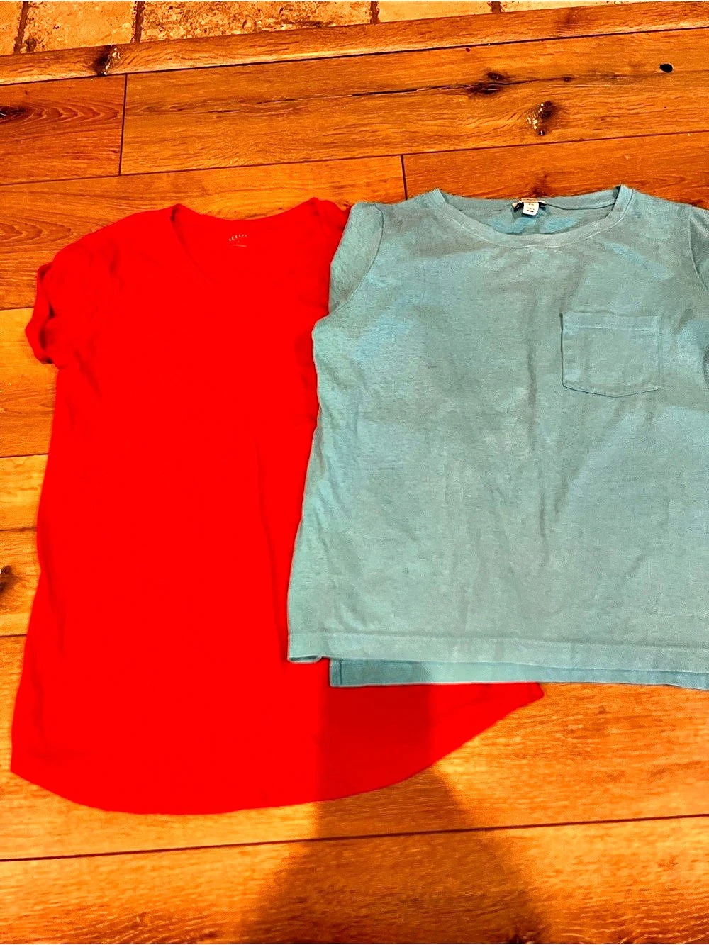 J.Crew and Ana Short Sleeve Pocket Tees Size XS/S